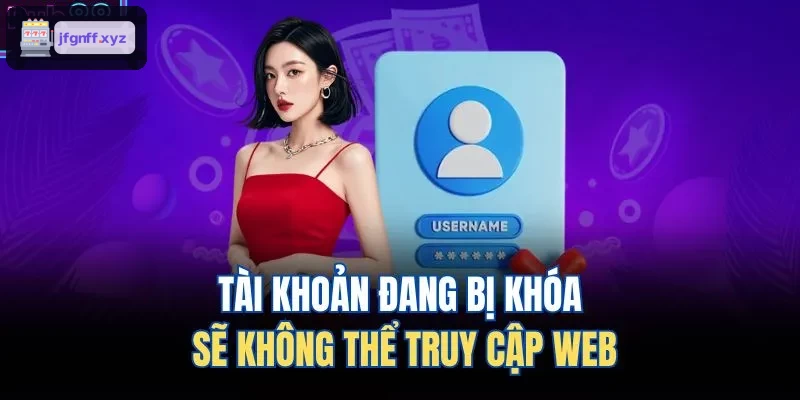 Tài khoản bị khóa không thể đăng nhập